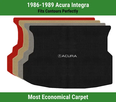 Alfombrilla de cubierta Lloyd Velourtex para '86-89 Acura Integra con Acura A con Acura Word Foto 1 de 4