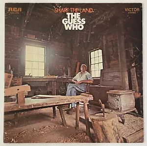 The Guess Who Share The Land 1970 Vinyl LP 1st Press Gatefold Free US Shipping - Picture 1 of 5