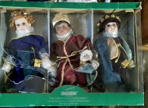 Seymour Mann Christmas Collectibles Nativity Dolls Three Wise Men Vintage In Box - Picture 1 of 15