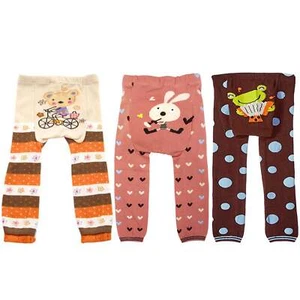 Wrapables Doodle Pant Leggings (Set of 3), 6 to 12 months, Lets Have Fun - Picture 1 of 4