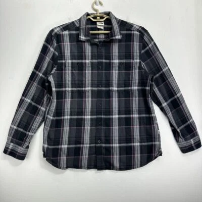 Franela a cuadros The North Face para hombre con botones manga larga algodón talla XL Foto 1 de 4