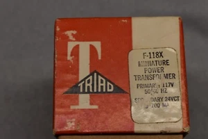 Triad F-118X NOS NIB Miniatur Netztrafo   - Bild 1 von 5