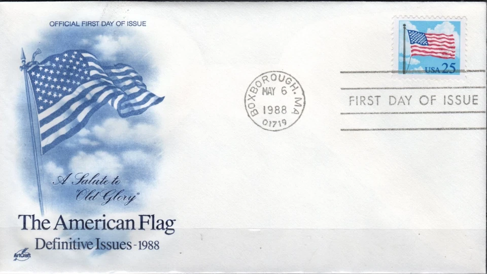 US Scott #2278 "The American Flag", ArtCraft Cachet FDC - Image 1 of 1