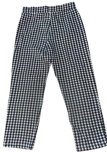 Girls Pants Okie Dokie Pull On Size 5 Black White Knit Skinny Leg Leggings - Picture 1 of 4