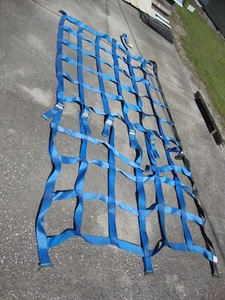 Lodi Metals HD, E-Track Large Cargo Net, 54 Squares Approx. 60" x 120" Gray top - Bild 1 von 4