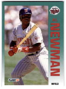Al Newman 1992 Fleer #214 Minnesota Twins - Picture 1 of 2