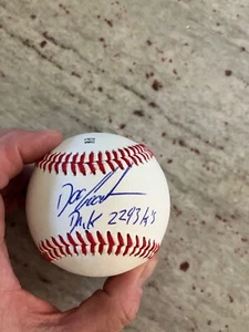 NY Mets Yankees Doc Gooden signiert Baseball "DR K 2293 Ks" - Bild 1 von 2