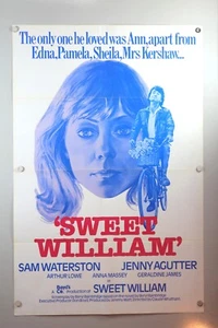 SWEET WILLIAM 1980 Original Movie Poster-27x41" A02-11-15 - Picture 1 of 7