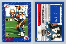 Greg Battle #98 All World CFL 1991 Football Trading Card