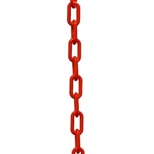 1 1/2" Plastic Chain, 200 feet-Red - Image 1 of 1