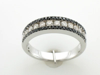 LeVian 14K White Gold H-I SI2 Diamond 0.67 cts Ring Size 7 - Image 1 of 4