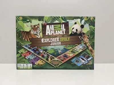 Animal Planet Explorer-Opoly Junior Kids Family Board Game NEW SEALED - Image 1 of 4