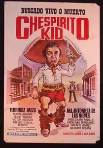 CHESPIRITO KID (1970) * ROBERTO GOMEZ BOLAÑOS * FLORINDA MEZA * ARGENTINE POSTER - Picture 1 of 1