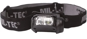 Linterna de cabeza LED Molle 4 colores negro, linterna frontal LED, lámpara -NUEVA- - Imagen 1 de 1