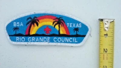 BSA TEXAS RIO GRANDE COUNCIL TEXAS BOY SCOUT PATCH - Image 1 of 2