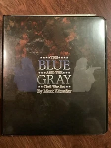 The Blue and the Gray; Civil War Art by Mort Kunstler card set: Binder+Base+ - Picture 1 of 7