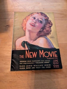 1932 JUNE THE NEW MOVIE MAGAZINE - JEANETTE MACDONALD COVER - M 317 - Picture 1 of 10