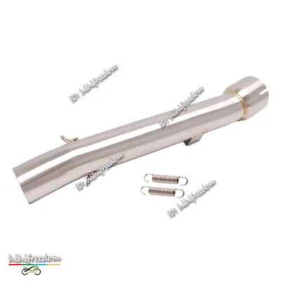 For Yamaha FZ1N FZ1 FZS1000 Fazer 2001-2005 Exhaust Middle Link Pipe Slip on 2'' - Image 1 of 4