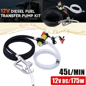 Dieselpumpe Ölabsaugpumpe 12V Heizölpumpe Kraftstoffpumpe Selbstansaugend - Bild 1 von 15