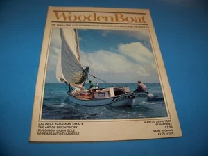 Wooden Boat Magazine "Owners, Builders & Designers" Vintage Mar. / Apr. 1988 - Picture 1 of 8