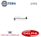 Tc3446 Anti Roll Bar Stabiliser Drop Links Pair Front Delphi 2Pcs New