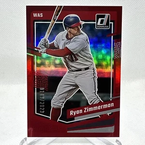 2023 Donruss Red Foil #181 Ryan Zimmerman /2023 Washington Nationals - Picture 1 of 2