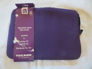 Tucano Second Skin Melange Sleeve For Laptop 13", 14" & MacBook Pro 15" READ - Picture 1 of 2