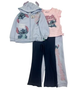 Disney Lilo & Stitch Girls' 4Pc Set Size 4, 5, 6, 6X - Picture 1 of 1