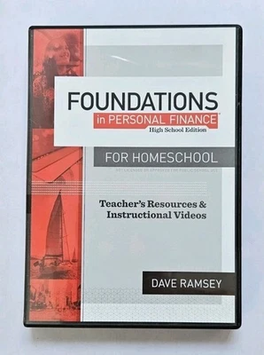 Foundations in Personal Finance for Homeschool, High School Ed. DVDs Dave Ramsey - Image 1 of 4