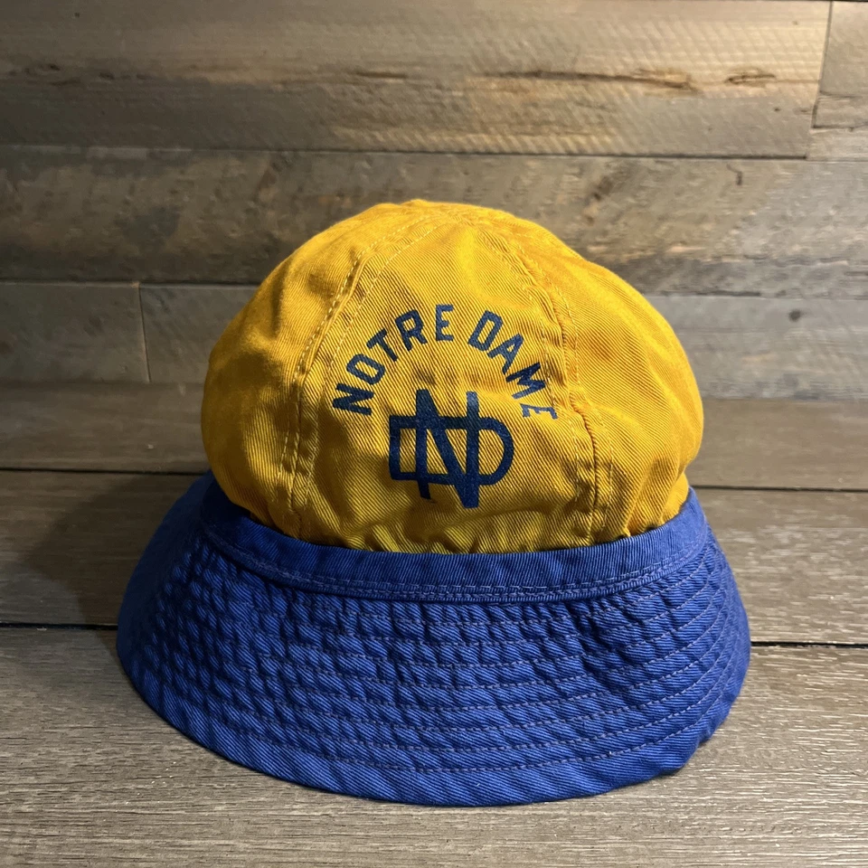 Sombrero de cubo irlandés de lucha de la universidad Notre Dame campeón años 50 60 de colección pequeño Foto 1 de 4