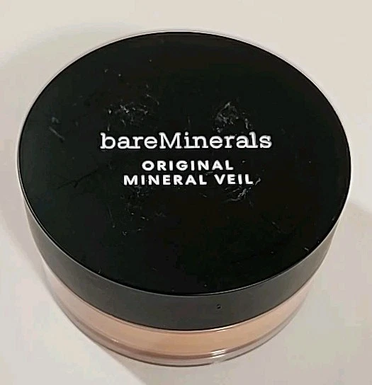 NEW BareMinerals 0.3oz Original Mineral Veil Loose Face Powder Tinted Tan Deep - Image 1 of 3