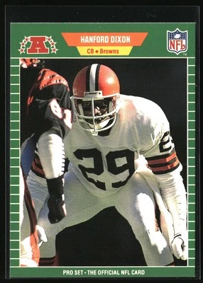 1989 Pro Set #75 Hanford Dixon - Image 1 of 2