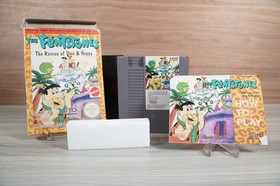 Flintstones The Rescue of Dino and Hoppy (Nintendo NES) Complete in Box CIB