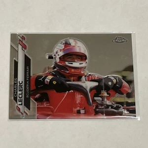 2020 Topps Chrome Formula 1 F1 Racers Charles Leclerc #177 Rookie RC - Picture 1 of 2