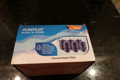 PurePlus Model SL-RF9999 4 Pack Faucet Water Filters Compatible with PUR RF-9999 - Image 1 of 2