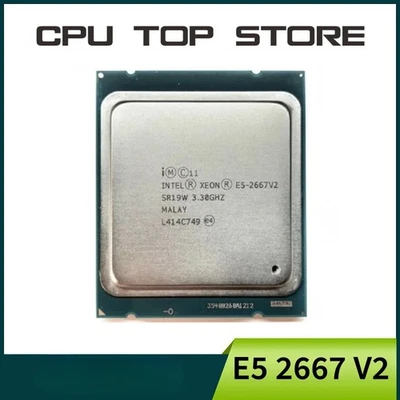 Intel Xeon E5 2667 V2 2667V2 CPU 8-Core 3.3GHz 130W LGA 2011 Processor - Image 1 of 2