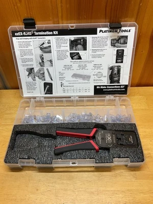 Platinum Tools 90187 ezEX-RJ45 Termination Kit - Image 1 of 4