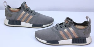 Adidas NMD R1 Legacy Green Metallic Copper Shoes Sneakers 8.5 Running FX8832 GUC - Picture 1 of 20