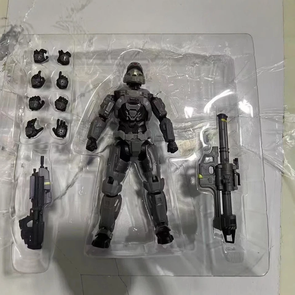 Figura de acción modelo 1/12 Spartan B312 Noble Six Toys Sentinel Re:Edit Halo Reach Foto 1 de 1