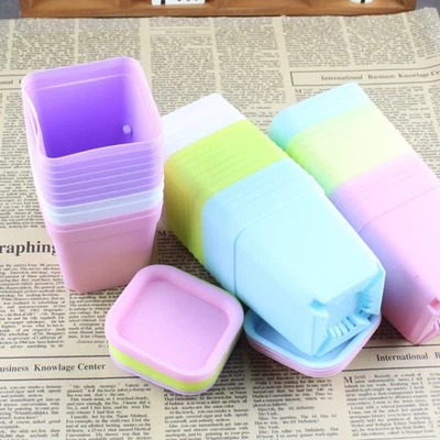  10 Pcs Plastiktöpfe Für Pflanzen Mini Blumentöpfe Mini-Pflanztöpfe Den Garten - Bild 1 von 4