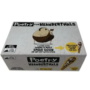 Exploding Kittens Poesía para Neandertales Juego de Cartas de Palabras Completo - Imagen 1 de 5