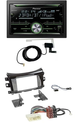 Pioneer CD USB MP3 Bluetooth 2DIN DAB Autoradio für Nissan Navarra D231 2016-202 - Bild 1 von 4