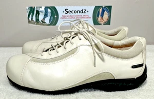 PW Minor White Beige Carly Orthopedic Walking Comfort Shoes Women's Size 9.5 - Picture 1 of 7