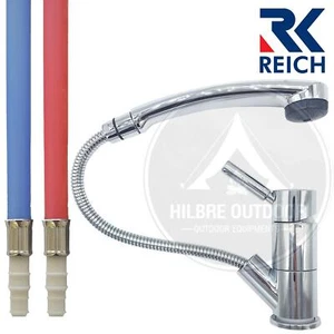 REICH CROMO CALIENTE FRÍO MEZCLADOR TENDENCIA E DUETO CABEZAL DUCHA GRIFO CARAVANA AUTOCARAVANA - Imagen 1 de 4
