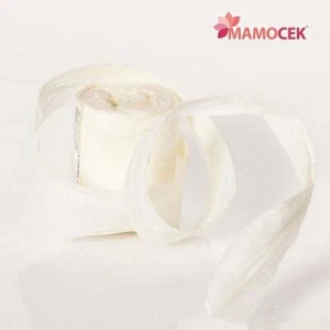 NASTRO Nastrino carta 20m h4,5 rotolo avorio decorazioni fiocchi pacchi regalo - Foto 1 di 1