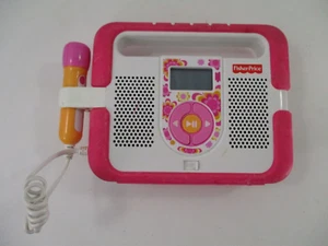Fisher Price KIND TOUGH MUSIK PLAYER pink - T5269 Ghettoblaster Mikro FUNKTIONIERT NICHT WIE BESEHEN - Bild 1 von 16
