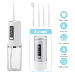 Kabellose Zahnseide Dental Munddusche Reise Zahnreiniger Zahnseide Pick - Bild 1 von 15