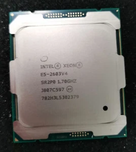 Intel Xeon E5-2603 V4 SR2P0 6C 6T 15 MB 85W 1.70GHz LGA-2011 CPU processor - Picture 1 of 1