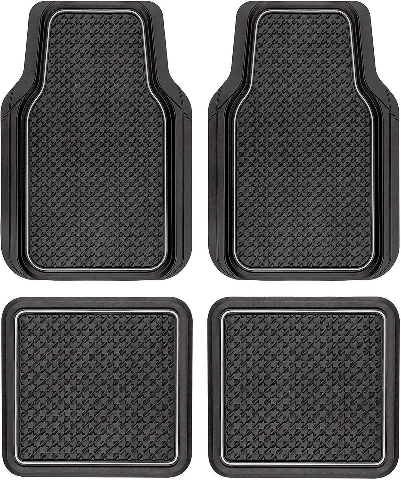 Alfombrillas de goma semi personalizadas para KiIA negras de alta resistencia para auto camión  Foto 1 de 4