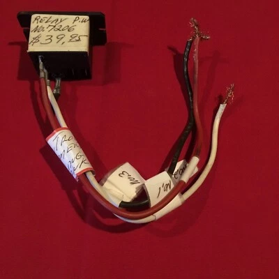 Pure Water Distiller Part RELAY POWER SPOT Part # 7206 - 120 Vac 15A NOS - Image 1 of 4